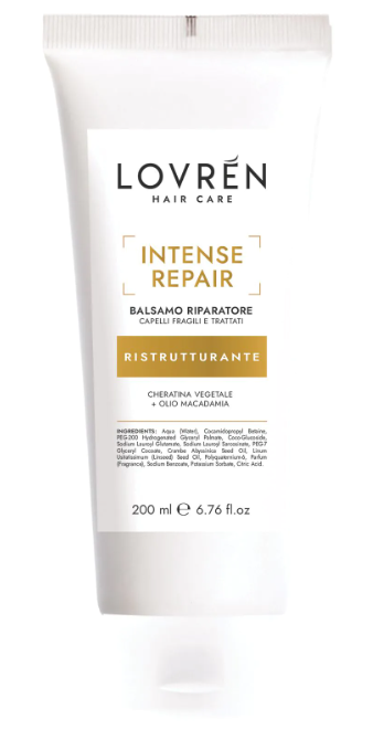 Lovren Hair Care Intense Repair Shampo Riparatore 200 ml